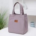 Lonchera Térmica Aluminio · Estilo Cartera