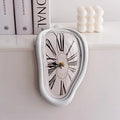 Reloj de Pared Derretido Surrealista (Números Romanos)
