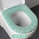 Cobertor Acolchado para Asiento de Inodoro Lavable (con Manijita)
