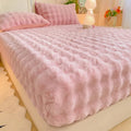 Kit Sábana Ajustable Plush + 2 Fundas 48x74 (Invierno)