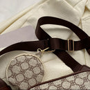 Bandolera Monograma con Monedero Colgante 2 en 1