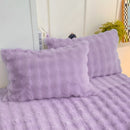 Kit Sábana Ajustable Plush + 2 Fundas 48x74 (Invierno)