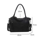 Bolso de Hombro Vintage de Nailon Impermeable Gran Capacidad