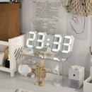 Reloj Digital LED 3D de Mesa y Pared