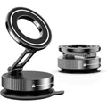 Soporte Magnético con Ventosa Tipo MagSafe 360° Plegable (con PC Pad)