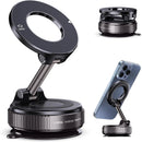 Soporte Magnético con Ventosa Tipo MagSafe 360° Plegable (con PC Pad)