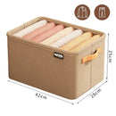 Caja Organizadora de Ropa Plegable para Placard (M/L/XL)