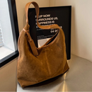 Bolso Hobo de Gamuza Reversible