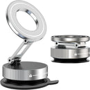 Soporte Magnético con Ventosa Tipo MagSafe 360° Plegable (con PC Pad)