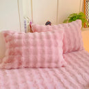Kit Sábana Ajustable Plush + 2 Fundas 48x74 (Invierno)