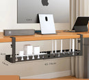 Bandeja Organizadora de Cables Bajo Escritorio Extensible (Metal)