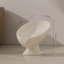 Jabonera Wabi-Sabi de Travertino (Arena y Piedra) 13 cm