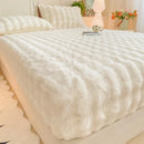 Kit Sábana Ajustable Plush + 2 Fundas 48x74 (Invierno)