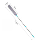 Plumero de Microfibra con Mango Largo para Rendijas (Seco y Húmedo)