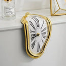 Reloj de Pared Derretido Surrealista (Números Romanos)