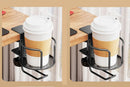 Portavasos de Escritorio Giratorio 2 en 1 (Vaso + Auriculares)