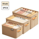Caja Organizadora de Ropa Plegable para Placard (M/L/XL)