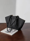 Bolso Tote Ala de Murciélago en Cuero Genuino