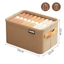 Caja Organizadora de Ropa Plegable para Placard (M/L/XL)