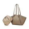 Bolso Tote Ala de Murciélago en Cuero Genuino