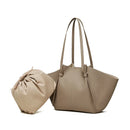 Bolso Tote Ala de Murciélago en Cuero Genuino