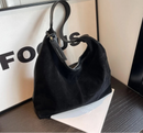 Bolso Hobo de Gamuza Reversible