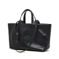 Bolso Tote Retro de Cuero Encerado con Aceite