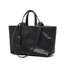 Bolso Tote Retro de Cuero Encerado con Aceite