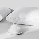 Almohada de hotel 5 estrellas algodón en cama con estilo hotel