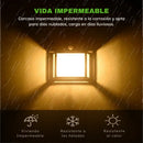 Aplique Solar Exterior IP65 con Sensor de Movimiento