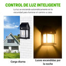 Aplique Solar Exterior IP65 con Sensor de Movimiento