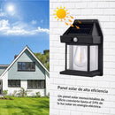 Aplique Solar Exterior IP65 con Sensor de Movimiento