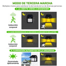 Aplique Solar Exterior IP65 con Sensor de Movimiento