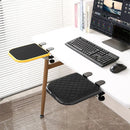 Apoya brazo ergonómico plegable para escritorio con fijación sin perforar