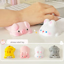 Apoya muñeca kawaii para escritorio en modelos de animalitos, ideal para decorar