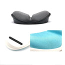 Apoya muñeca mouse memory foam antideslizante con diseño 3D y canal central