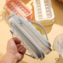 Botella para hacer hielos con asa portátil para llevar