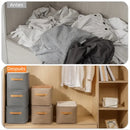 Caja Organizadora de Ropa Plegable para Placard (M/L/XL)