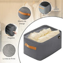 Caja Organizadora de Ropa Plegable para Placard (M/L/XL)