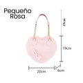 Cartera Corazón Lolita · Moño 3D