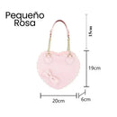 Cartera Corazón Lolita · Moño 3D