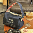 Cartera Hello Kitty de mezclilla mujer estilo retro con bordado kawaii