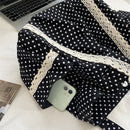 Cartera tote con múltiples bolsillos laterales y gran capacidad interior