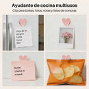 Clip Magnético con Forma de Margarita 6 en 1 para Sellar Bolsas