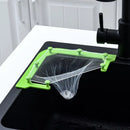 Colador Triangular para Fregadero con 50 Mallas Descartables + Cinta Adhesiva