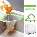 Colador Triangular para Fregadero con 50 Mallas Descartables + Cinta Adhesiva