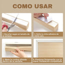Kit 2 Persianas Plisadas Autoadhesivas — Instalación sin Taladrar