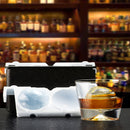 Forma de gelo 3D grande com gelo pronto em formato 3D para drinks