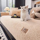 Funda Sherpa Antideslizante · Combo Completo con Almohadones de Regalo