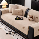 Funda Sherpa Antideslizante · Combo Completo con Almohadones de Regalo